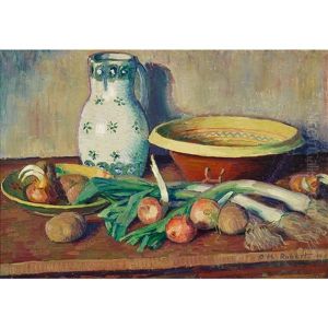 Nature Morte by Paul Theophile Robert