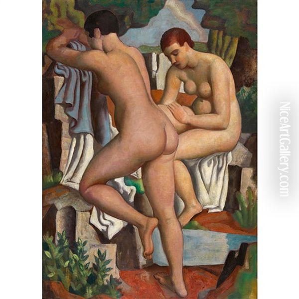 Les Deux Baigneuses - view 1