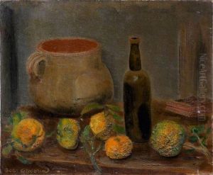 Nature Morte Au Pichet Et Aux Fruits by Dmitrievich Grigor'Ev Boris