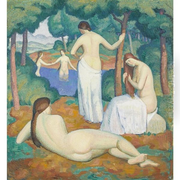 Cinq Baigneuses - view 1