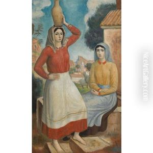 Jeune Femme A La Cruche Jeune Femme A La Cruche