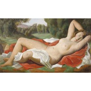 Baigneuse Endormie by Paul Theophile Robert