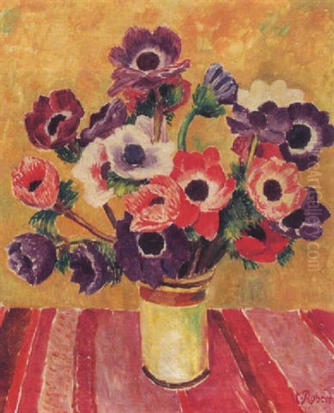 Stillleben Mit Anemonen - view 1