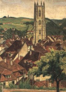 Blick Auf Fribourg