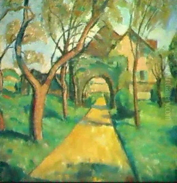 Gehoft Zwischen Baumen - view 1