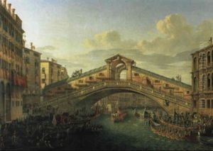 Einzug Kaiser Franz I. Von Tsterreich In Venedig by Roberto Robert