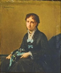 Femme De Qualite by Tony Robert-Fleury