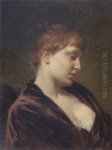 Bildnis Einer Dame by Tony Robert-Fleury
