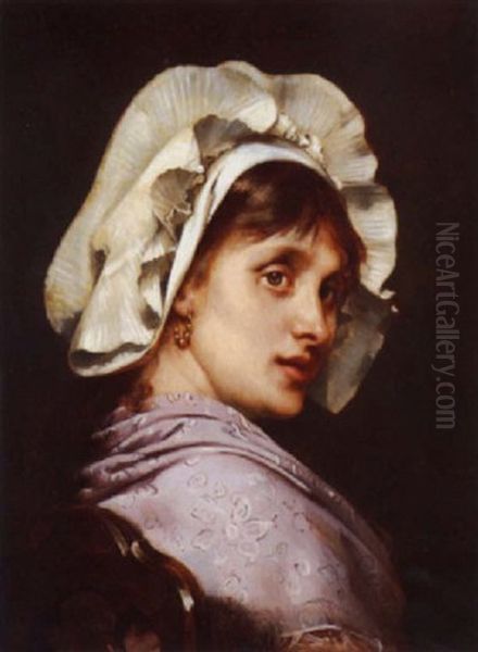 Jeune Femme A La Coiffe - view 1