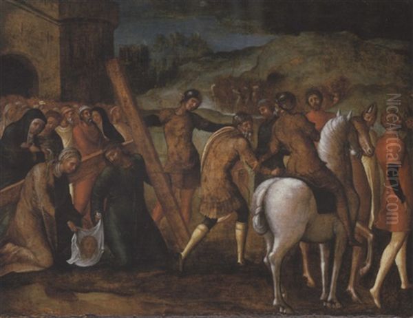 Christ On The Way To Calvary - view 1