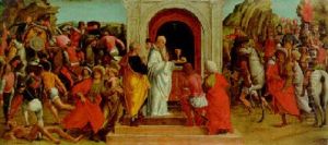 Melchizedek Blessing Abraham
