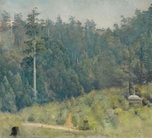 Untitled (dandenongs Landscape) by Tom Roberts
