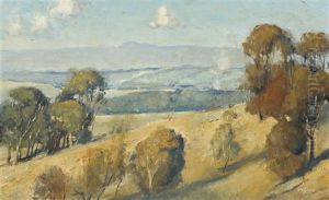 Dandenong Landscape by Tom Roberts