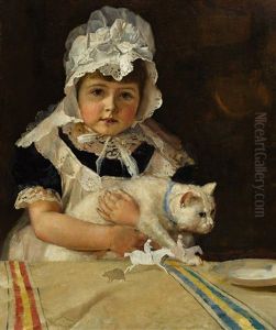 Miss Minna Simpson by Tom Roberts