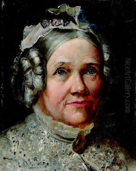 Two Portraits Of Joseph Welch And Mary Anne Welch (2 Works) - view 1