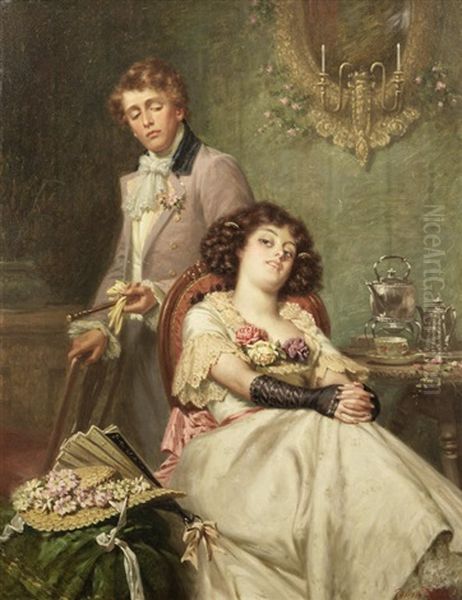 Storm In A Teacup; The Bashful Suitor (pair) - view 1