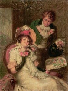 Flirtation by Edwin Thomas Roberts