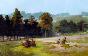 Early Morning, Vale Of Health From Battery Hill, Hampstead Heath
