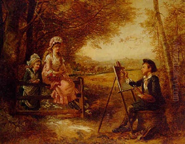 Sitting For A Portrait - view 1