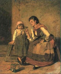 The Pet Bird by Edwin Thomas Roberts