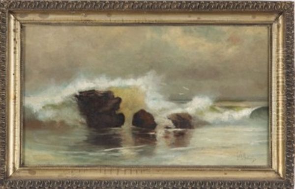 Seascape With Rocks - view 1