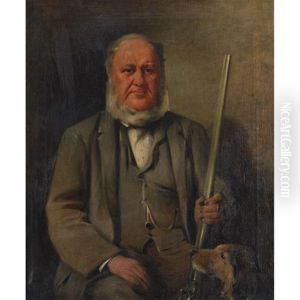 The Husband After The Hunt With His Dog; Memories Of A Husband (pair)