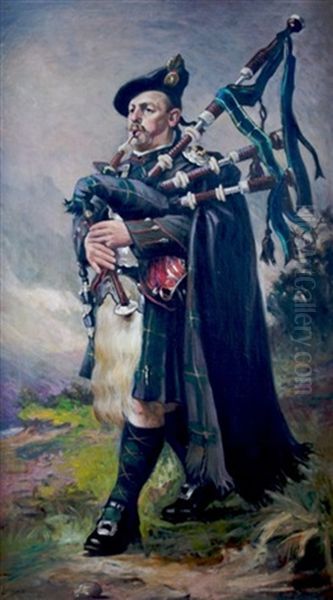 Bagpiper - view 1
