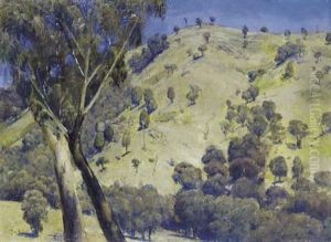 Dandenong Landscape by Thomas William Roberts