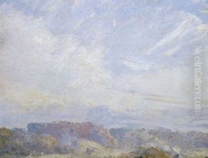 Autumn Landscape by Thomas William Roberts