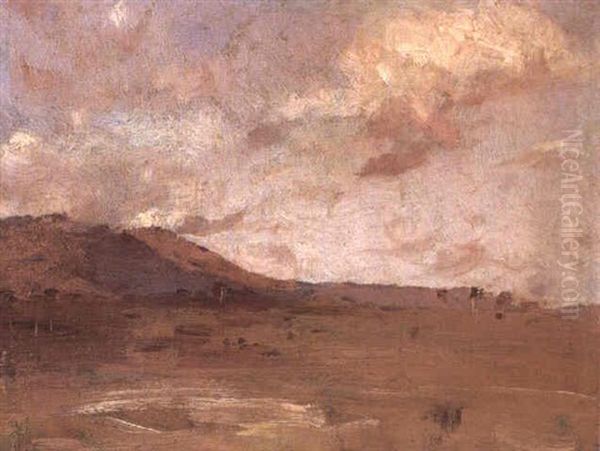Untitled (landscape Study With Distant Hills) - view 1
