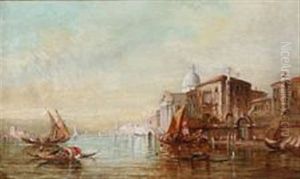 A View Of A Venetian Canal A View Of A Venetian Canal