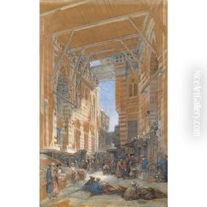 Bazaar Of The Silk Mercers, Cairo