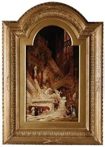 Bruges Cathedral by David Roberts