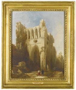Ruins Of St. Mary's Aisle, Dryburgh Abbey
