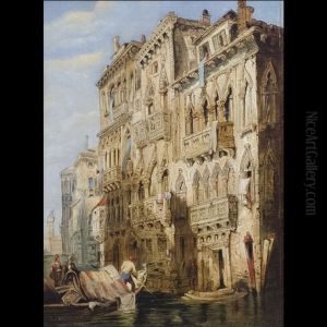 Palazzo Contarini-fasan by David Roberts