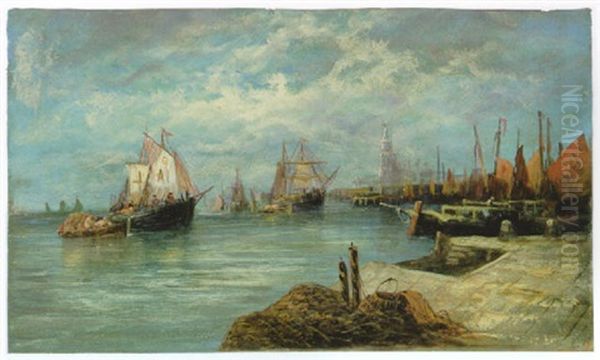 Schiffe Im Hafen - view 1