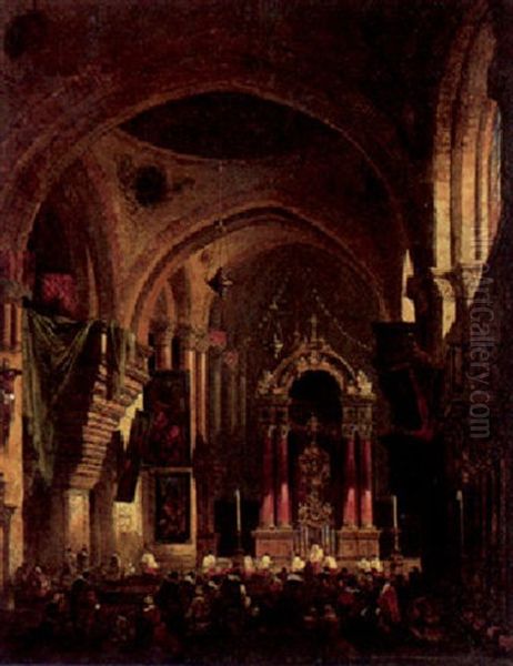 View Of The Interior Of The Cathedral Of Angouleme - view 1