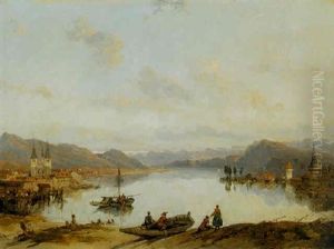 View Of Lucerne Switzerland by David Roberts