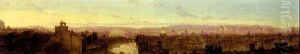 A Panorama Of Rome From Mount Onofrio