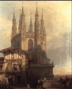 The Entrance To The North Transept, Burgos Cathedral