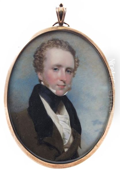 Portrait Miniature Of A Gentleman - view 1