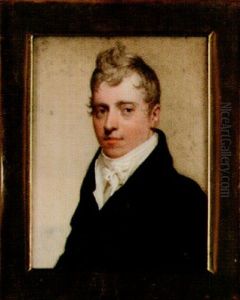 William Dowler, Wearing Black Coat, White Waistcoat And Tied Stock