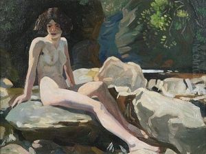 Study Of Anne Finlay Seated thumbnail
