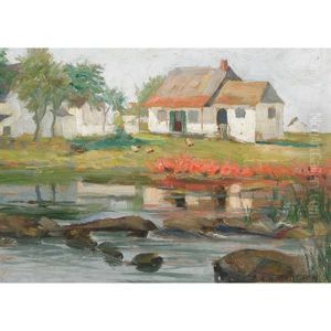 Homestead By A Stream thumbnail
