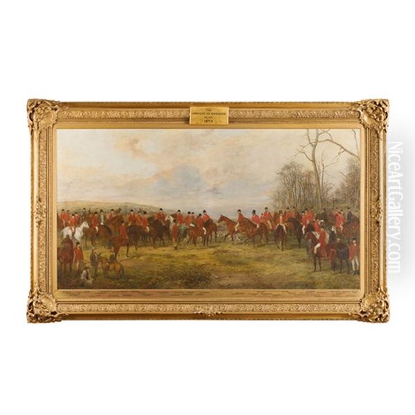 The Field Of The Lanarkshire And Renfrewshire Hunt - view 1