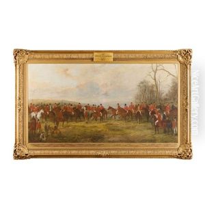 The Field Of The Lanarkshire And Renfrewshire Hunt by Thomas Robertson