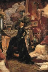 Portrait Of Sarah Bernhardt by Walford Graham Robertson