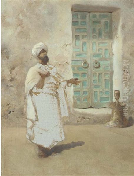 A Man At Prayer - view 1