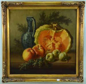 Nature Morte Au Potiron Et Aux Pommes