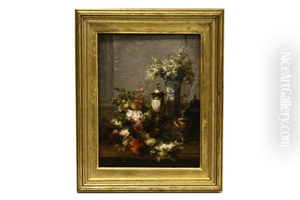 Still Life With Flowers And Gilt Chalices - view 1